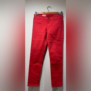 GAP Red Peach Legging Jeans Size 24/00r